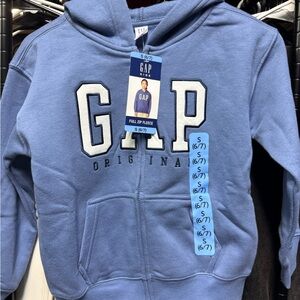 GAP Kids Blue zip up Hoodie